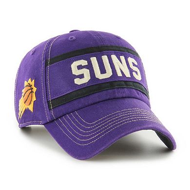 Men's '47 Purple Phoenix Suns Quick Snap Clean Up Adjustable Hat
