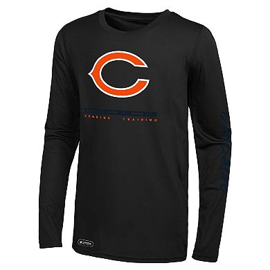 Men's Black Chicago Bears Agility Long Sleeve T-Shirt