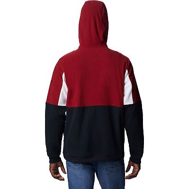 Men's Columbia Black South Carolina Gamecocks Lodge Quarter-Zip Hoodie