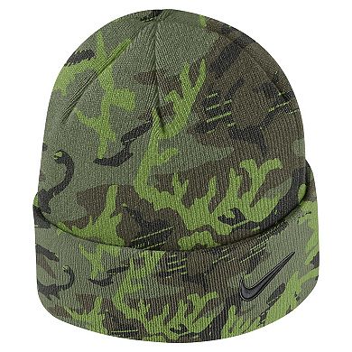 Men's Nike Camo Kansas State Wildcats Military Pack Cuffed Knit Hat
