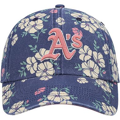 Women's '47 Blue Oakland Athletics Primrose Clean Up Adjustable Hat