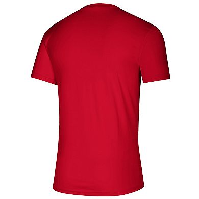Men's adidas  Red Louisiana Ragin' Cajuns Vault Script Creator T-Shirt