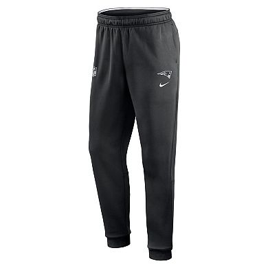 Men's Nike  Black New England Patriots 2023 Sideline Performance Jogger Pants