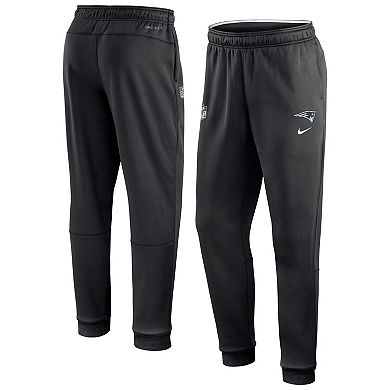 Men's Nike  Black New England Patriots 2023 Sideline Performance Jogger Pants