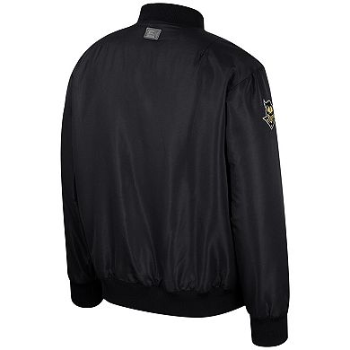 Men's Colosseum  Black UCF Knights Full-Zip Bomber Jacket