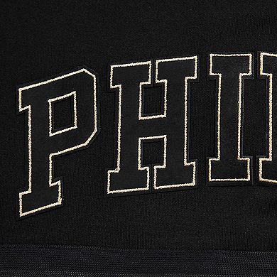Men's Pro Standard Black Philadelphia 76ers Shorts