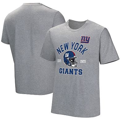 Men's  Gray New York Giants Tackle Adaptive T-Shirt