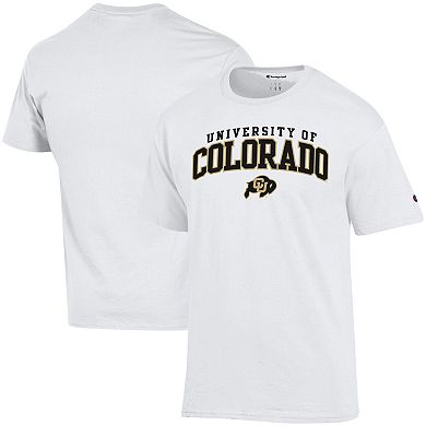 Men's Champion White Colorado Buffaloes Property Of T-Shirt