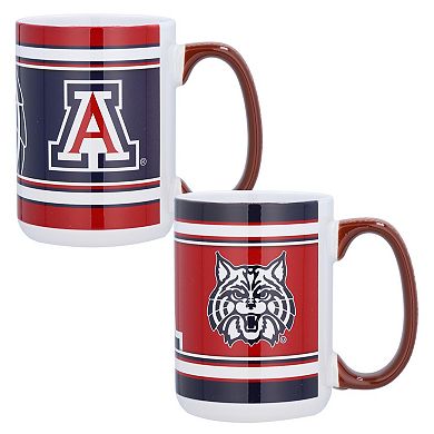 Arizona Wildcats 15oz. Home & Away 2-Pack Mug Set