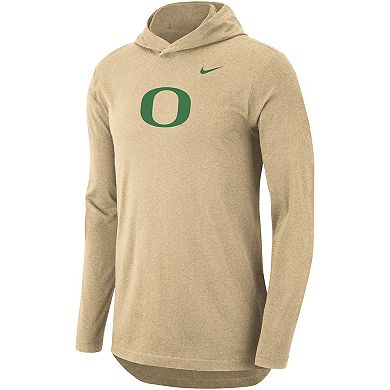 Men's Nike  Tan Oregon Ducks Campus Long Sleeve Hoodie T-Shirt