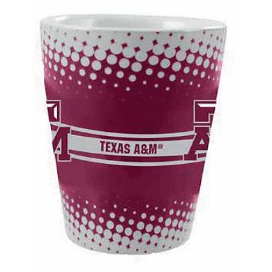 Texas A&M Aggies 2oz. Full Wrap Collectible Shot Glass