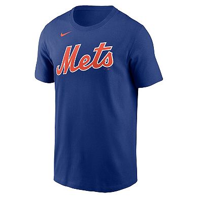 Men's Nike Ronny Mauricio Royal New York Mets  Name & Number T-Shirt