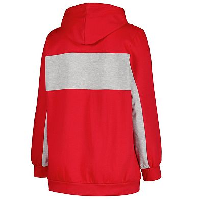 Women's Profile Red St. Louis Cardinals Plus Size Pullover Hoodie