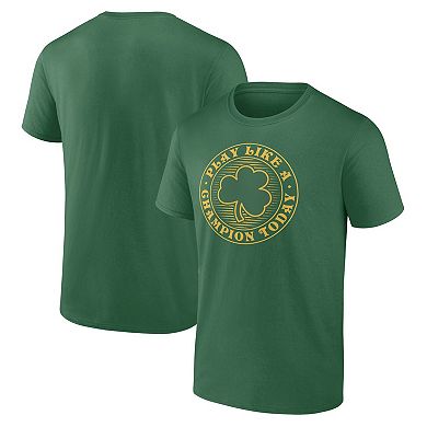 Men's Fanatics Branded Green Notre Dame Fighting Irish Play Like A Champion Today Hometown T-Shirt