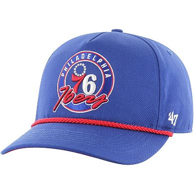 Men's '47 Royal Philadelphia 76ers Ring Tone Hitch Snapback