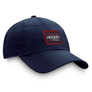 Men's Fanatics Branded  Navy Columbus Blue Jackets Authentic Pro Prime Adjustable Hat