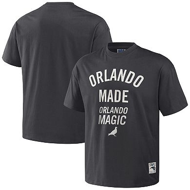 Men's NBA x Staple Anthracite Orlando Magic Heavyweight Oversized T-Shirt