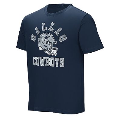 Men's  Navy Dallas Cowboys Field Goal Assisted T-Shirt