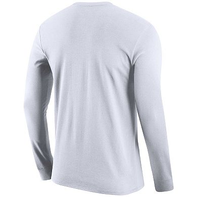 Men's Nike White Team USA Paralympic Core Long Sleeve T-Shirt