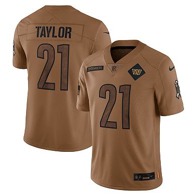 Men's Nike Sean Taylor Brown Washington Commanders 2023 Salute To Service Retired Player Limited Jersey