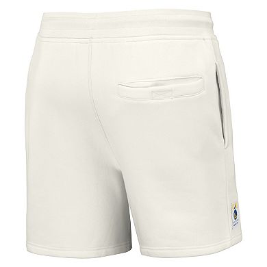 Men's NBA x Staple Cream Golden State Warriors Heavyweight Fleece Shorts