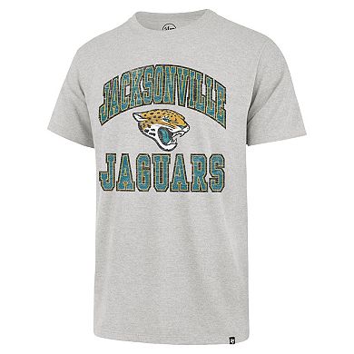Men's '47 Gray Jacksonville Jaguars Play Action Franklin T-Shirt