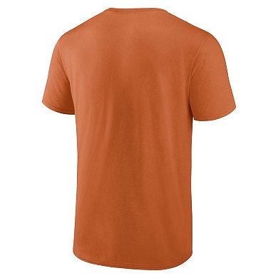 Men's Fanatics Branded Texas Orange Texas Longhorns First Sprint T-Shirt