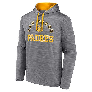 Men's Fanatics Branded  Gray San Diego Padres Seven Games Pullover Hoodie