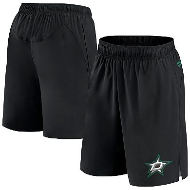 Men's Fanatics Branded  Black Dallas Stars Authentic Pro Tech Shorts