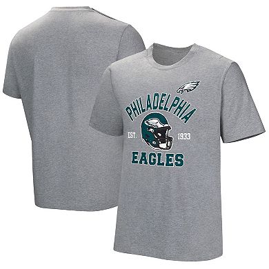 Men's  Gray Philadelphia Eagles Tackle Adaptive T-Shirt