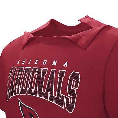 Men's  Cardinal Arizona Cardinals Home Team Adaptive T-Shirt