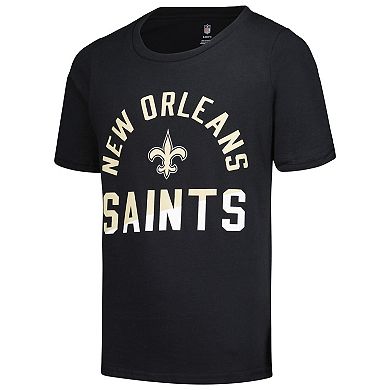Youth Black New Orleans Saints Halftime T-Shirt