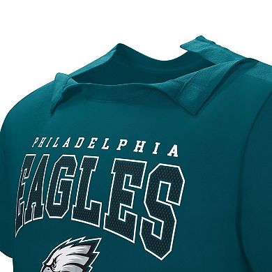 Men's  Midnight Green Philadelphia Eagles Home Team Adaptive T-Shirt