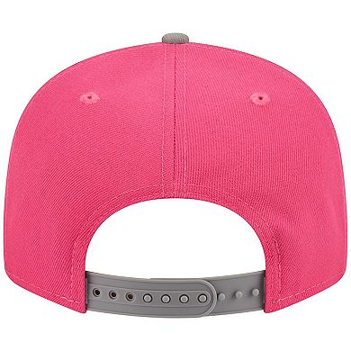 Men's New Era Pink/Gray San Francisco 49ers 2-Tone Color Pack 9FIFTY Snapback Hat