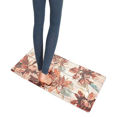 20"x39" Anti-Fatigue Embossed Floor Mat (Floral)