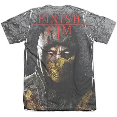 Mortal Kombat X Finish Him Sleeve T-shirt