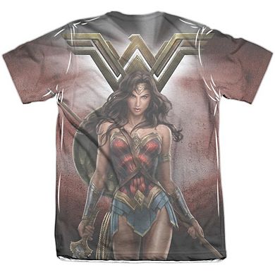 Wonder Woman Movie Protector Of Humanity Sleeve T-shirt