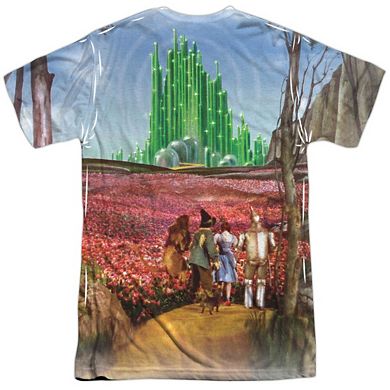 Wizard Of Oz On The Road Short Sleeve Adult Poly Crew T-shirt