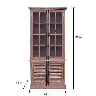 Glass Casement French Cabinet