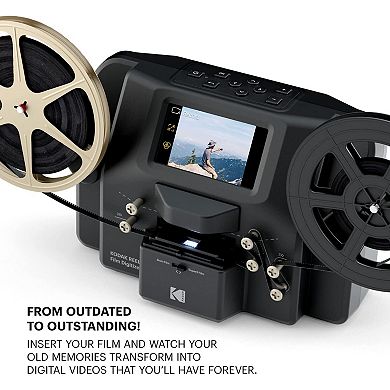 REELS Portable Film Scanner, Slide Viewer, Digital Photo Scanner & Digitizer