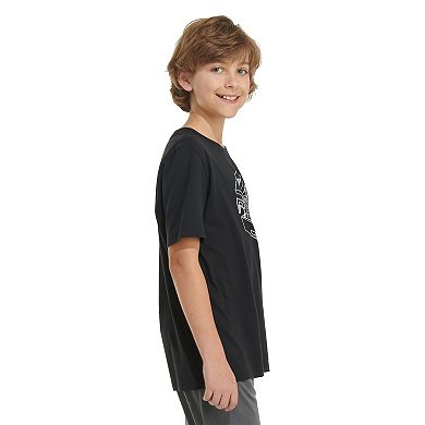 Boys 8-20 adidas Shoebox World Logo Graphic T-Shirt