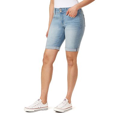 Juniors' WallFlower Insta Soft Ultra Mid-Rise Bermuda Shorts