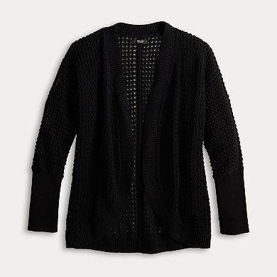 Women's Simply Vera Vera Wang Cocoon Cardigan Sweater