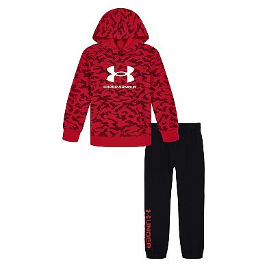 Boys 4-7 Under Armour Under Rival Tide Hoodie & Joggers Set