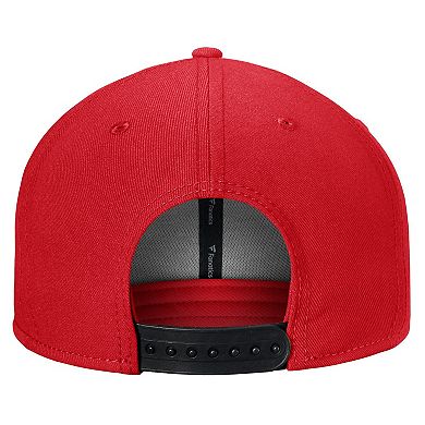 Men's Fanatics Branded Red Chicago Blackhawks Fundamental Adjustable Hat