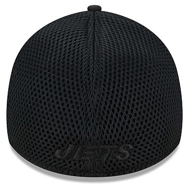 Men's New Era Black  New York Jets  Main Neo 39THIRTY Flex Hat