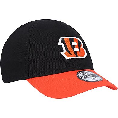 Infant New Era Black/Orange Cincinnati Bengals  My 1st 9TWENTY Adjustable Hat