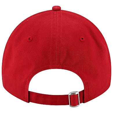 Men's New Era  Cardinal Arizona Cardinals Distinct 9TWENTY Adjustable Hat