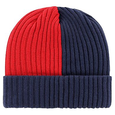 Men's '47 Navy New England Patriots Fracture Cuffed Knit Hat