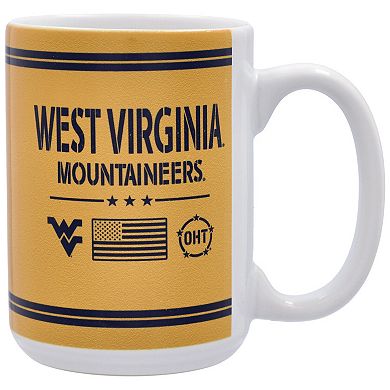 West Virginia Mountaineers 15oz. OHT Military Appreciation Mug